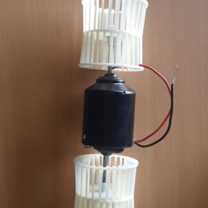 QUẠT GIÓ LỒNG XÓC MÁY LẠNH 2 CÁNH 12/24V
