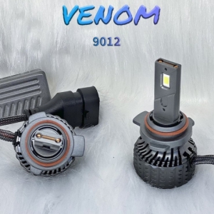 BÓNG ĐÈN LED VENOM 9012 HIR2/T50/12V-24V/50W/6000K ÁNH SÁNG TRẮNG